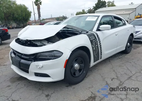 2019 Dodge Charger Police Rwd from USA, damaged, VIN 2C3CDXAG2KH748418